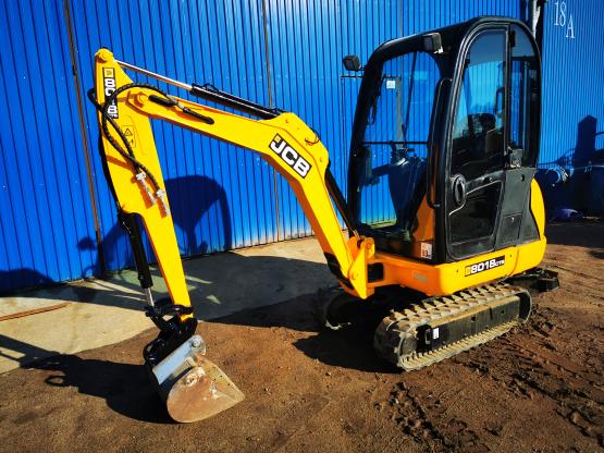  Minikoparka JCB 8018 CTS 2014 rok