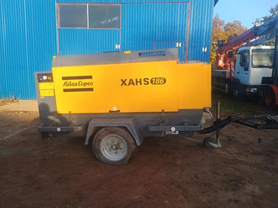  sprężarka powietrza , kompressor Atlas Copco XAHS 186 2012 rok